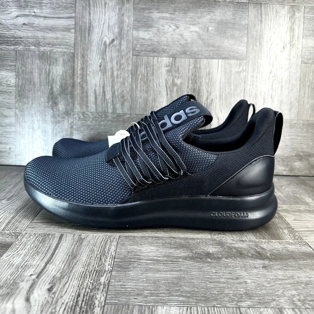 Adidas Lite Racer Adapt 7 Mens size 11 Black Slip On Mesh Athletic NEW IE6327